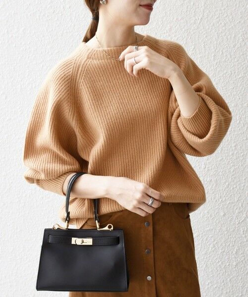 SHIPS / シップス ニット・セーター | 《一部追加予約》SHIPS any:〈手洗い可能〉AQUA カシミヤ ミックス ハイネック ニット | 詳細12