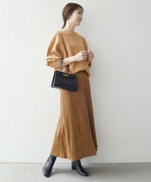 SHIPS / シップス ニット・セーター | 《一部追加予約》SHIPS any:〈手洗い可能〉AQUA カシミヤ ミックス ハイネック ニット | 詳細9