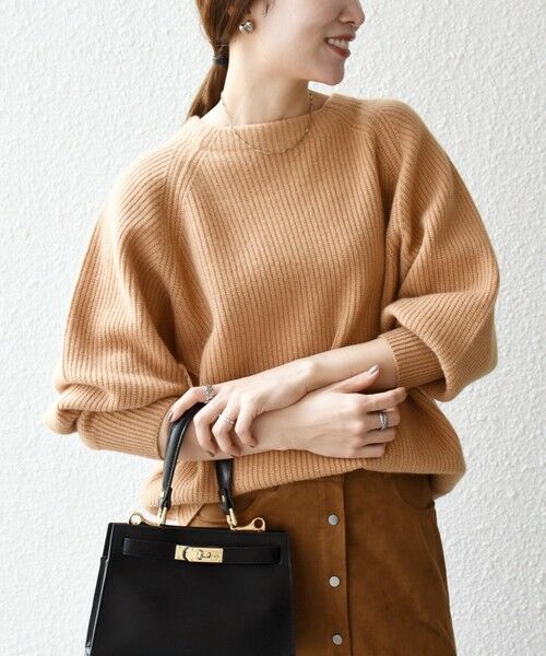 SHIPS / シップス ニット・セーター | 《一部追加予約》SHIPS any:〈手洗い可能〉AQUA カシミヤ ミックス ハイネック ニット | 詳細11