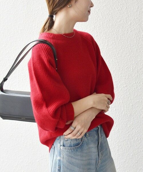 SHIPS / シップス ニット・セーター | 《一部追加予約》SHIPS any:〈手洗い可能〉AQUA カシミヤ ミックス ハイネック ニット | 詳細29