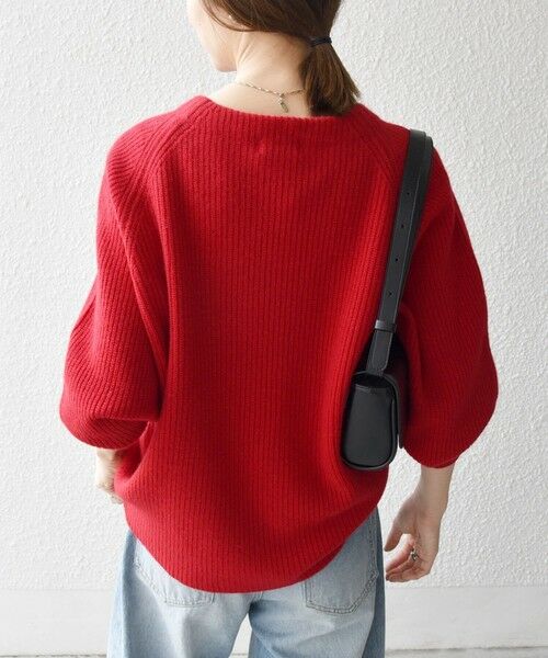 SHIPS / シップス ニット・セーター | 《一部追加予約》SHIPS any:〈手洗い可能〉AQUA カシミヤ ミックス ハイネック ニット | 詳細30