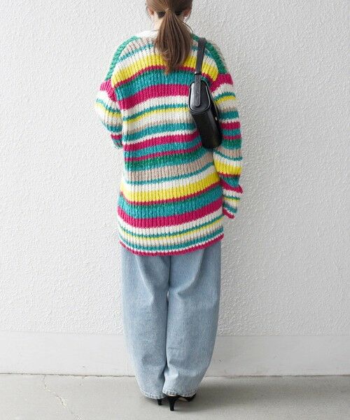 SHIPS / シップス カーディガン・ボレロ | SHIPS any:〈手洗い可能〉ロービング ルーズ Vネック ニット カーディガン | 詳細30