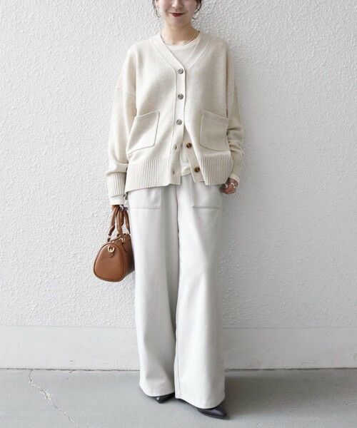 SHIPS / シップス カーディガン・ボレロ | SHIPS any:〈手洗い可能〉AQUA カシミヤ ミックス Vネック カーディガン | 詳細1