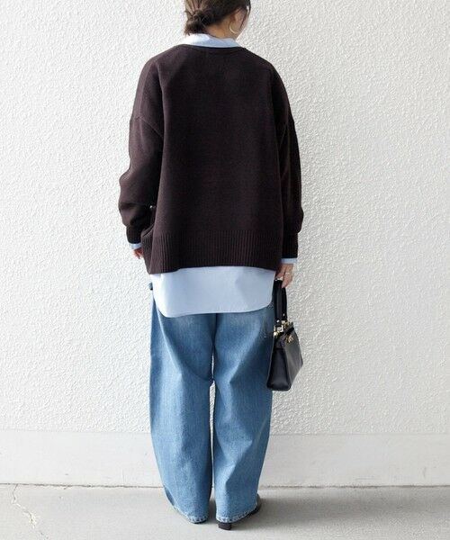 SHIPS / シップス カーディガン・ボレロ | SHIPS any:〈手洗い可能〉AQUA カシミヤ ミックス Vネック カーディガン | 詳細15