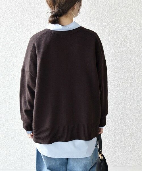 SHIPS / シップス カーディガン・ボレロ | SHIPS any:〈手洗い可能〉AQUA カシミヤ ミックス Vネック カーディガン | 詳細20