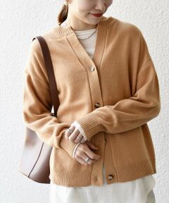 SHIPS / シップス カーディガン・ボレロ | SHIPS any:〈手洗い可能〉AQUA カシミヤ ミックス スキッパー カーディガン