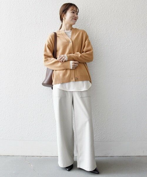 SHIPS / シップス カーディガン・ボレロ | SHIPS any:〈手洗い可能〉AQUA カシミヤ ミックス スキッパー カーディガン | 詳細18