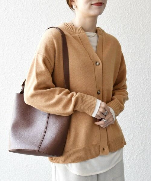 SHIPS / シップス カーディガン・ボレロ | SHIPS any:〈手洗い可能〉AQUA カシミヤ ミックス スキッパー カーディガン | 詳細21