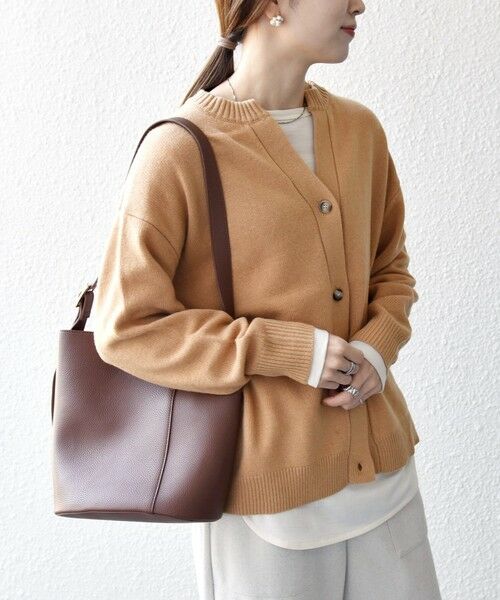 SHIPS / シップス カーディガン・ボレロ | SHIPS any:〈手洗い可能〉AQUA カシミヤ ミックス スキッパー カーディガン | 詳細23