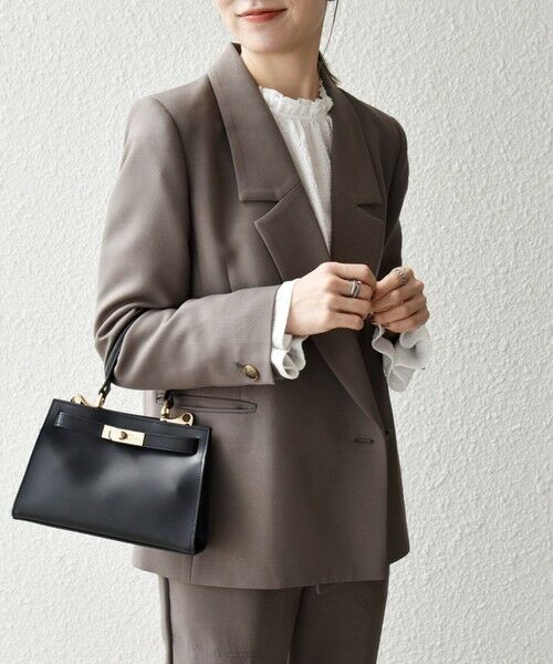 SHIPS / シップス テーラードジャケット | 《一部追加予約》SHIPS any:〈洗濯機可能〉ダブルクロス セミダブル ジャケット［NAVY BLUE］ | 詳細28