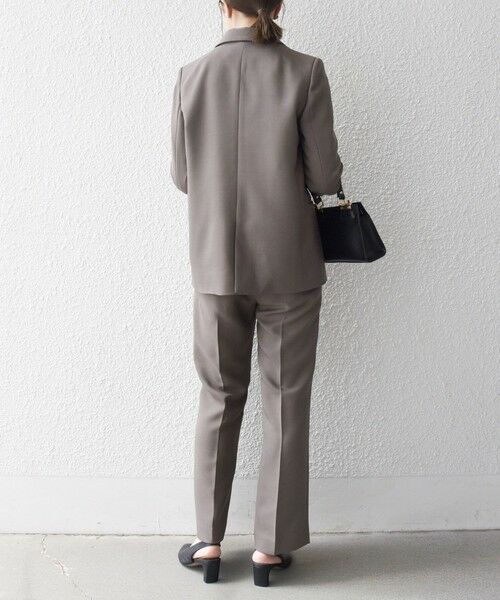 SHIPS / シップス テーラードジャケット | 《一部追加予約》SHIPS any:〈洗濯機可能〉ダブルクロス セミダブル ジャケット［NAVY BLUE］ | 詳細20