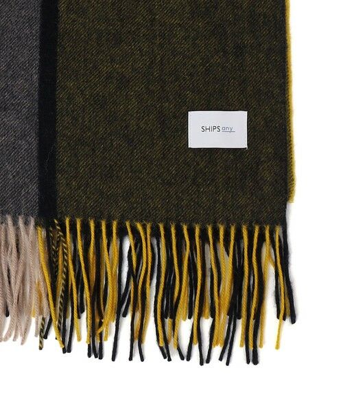 SHIPS / シップス マフラー・ショール・スヌード・ストール | 《追加予約》SHIPS any: ウール チェック ストール | 詳細8