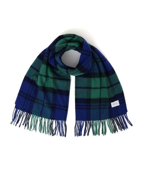 SHIPS / シップス マフラー・ショール・スヌード・ストール | 《追加予約》SHIPS any: ウール チェック ストール | 詳細12