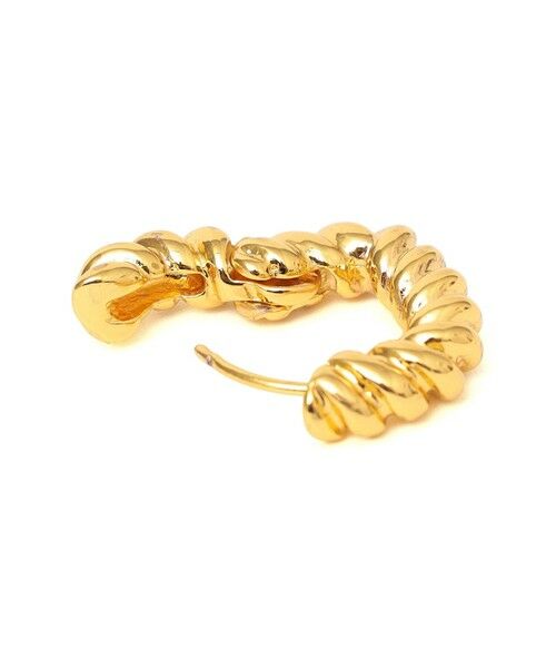 SHIPS / シップス ピアス・イヤリング | SHIPS any: ツイスト フープ ピアス | 詳細1