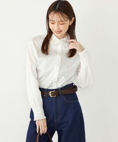 SHIPS / シップス シャツ・ブラウス | SHIPS Colors:〈手洗い可能〉フリルカラー シャツ