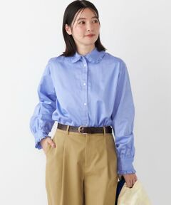 SHIPS / シップス シャツ・ブラウス | SHIPS Colors:〈手洗い可能〉フリルカラー シャツ