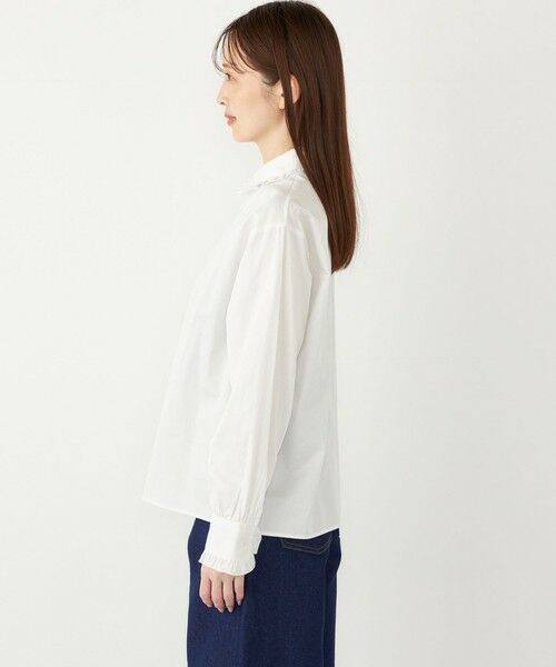 SHIPS / シップス シャツ・ブラウス | SHIPS Colors:〈手洗い可能〉フリルカラー シャツ | 詳細8