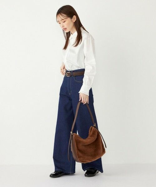 SHIPS / シップス シャツ・ブラウス | SHIPS Colors:〈手洗い可能〉フリルカラー シャツ | 詳細14