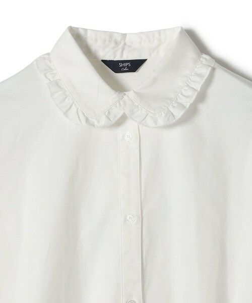 SHIPS / シップス シャツ・ブラウス | SHIPS Colors:〈手洗い可能〉フリルカラー シャツ | 詳細3