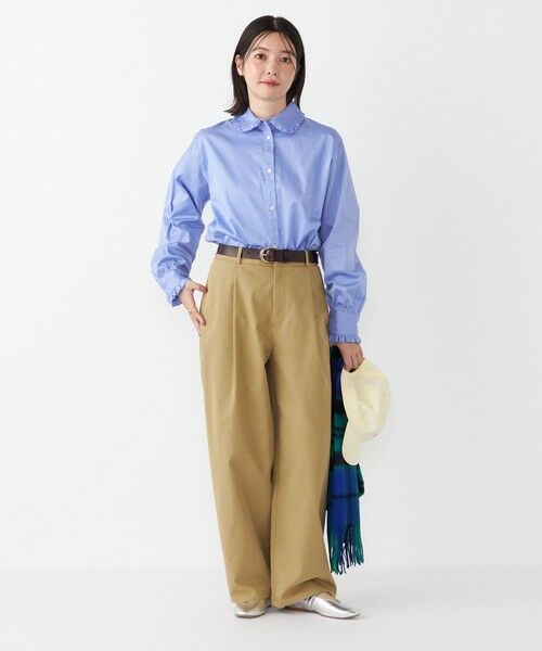 SHIPS / シップス シャツ・ブラウス | SHIPS Colors:〈手洗い可能〉フリルカラー シャツ | 詳細19