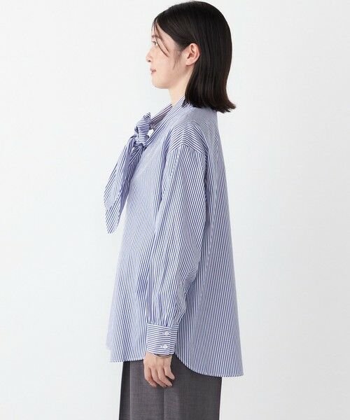 SHIPS / シップス シャツ・ブラウス | SHIPS Colors:〈手洗い可能〉コットン ボウタイ シャツ | 詳細19