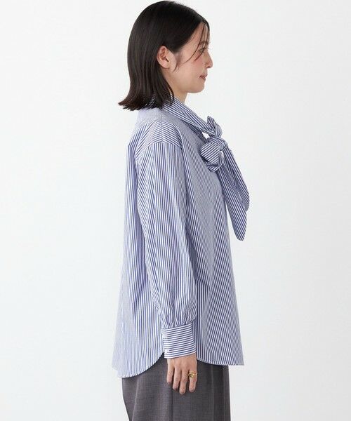 SHIPS / シップス シャツ・ブラウス | SHIPS Colors:〈手洗い可能〉コットン ボウタイ シャツ | 詳細21