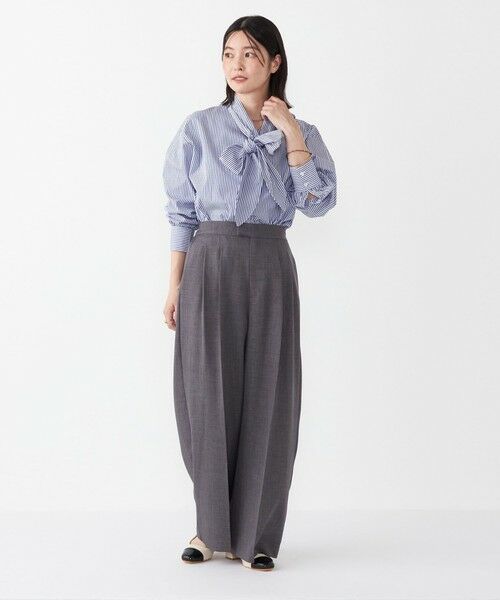 SHIPS / シップス シャツ・ブラウス | SHIPS Colors:〈手洗い可能〉コットン ボウタイ シャツ | 詳細27