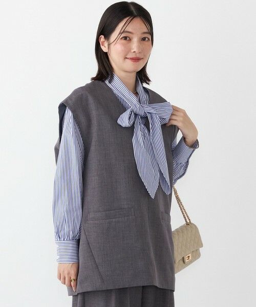 SHIPS / シップス シャツ・ブラウス | SHIPS Colors:〈手洗い可能〉コットン ボウタイ シャツ | 詳細29