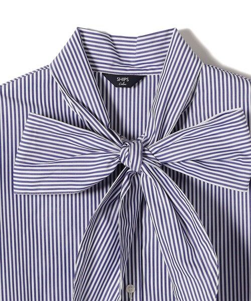 SHIPS / シップス シャツ・ブラウス | SHIPS Colors:〈手洗い可能〉コットン ボウタイ シャツ | 詳細13
