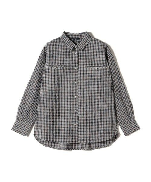 SHIPS / シップス シャツ・ブラウス | SHIPS Colors:〈手洗い可能〉ダブル  ポケット オーバー チェック シャツ | 詳細1