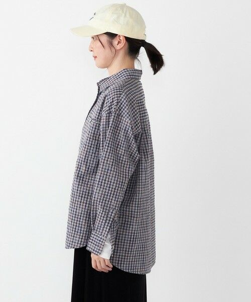 SHIPS / シップス シャツ・ブラウス | SHIPS Colors:〈手洗い可能〉ダブル  ポケット オーバー チェック シャツ | 詳細4