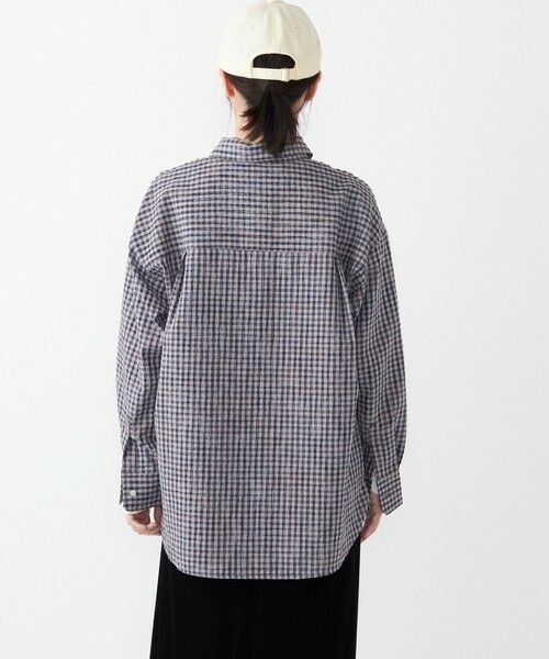 SHIPS / シップス シャツ・ブラウス | SHIPS Colors:〈手洗い可能〉ダブル  ポケット オーバー チェック シャツ | 詳細5