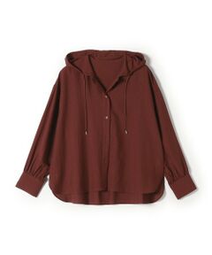 SHIPS / シップス シャツ・ブラウス | SHIPS Colors:〈手洗い可能〉ウール ライク シアー フーディー シャツ