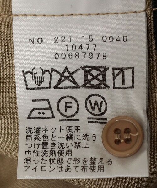 SHIPS / シップス シャツ・ブラウス | SHIPS Colors:〈手洗い可能〉ウール ライク シアー フーディー シャツ | 詳細7