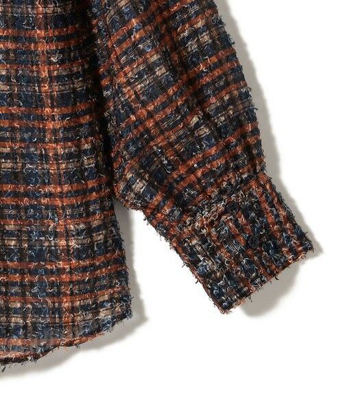 SHIPS / シップス シャツ・ブラウス | SHIPS Colors:〈手洗い可能〉カット ジャカード チェック ブラウス | 詳細4