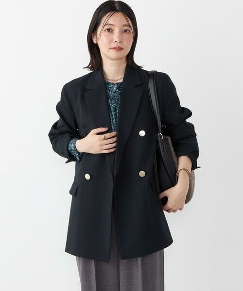 SHIPS / シップス シャツ・ブラウス | SHIPS Colors:〈手洗い可能〉カット ジャカード チェック ブラウス | 詳細17