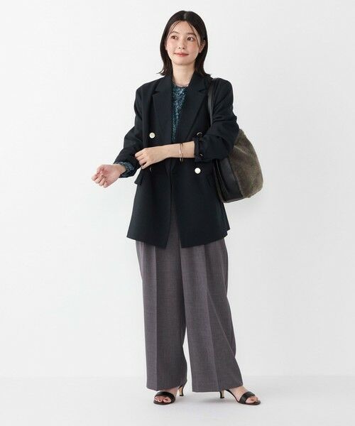 SHIPS / シップス シャツ・ブラウス | SHIPS Colors:〈手洗い可能〉カット ジャカード チェック ブラウス | 詳細20