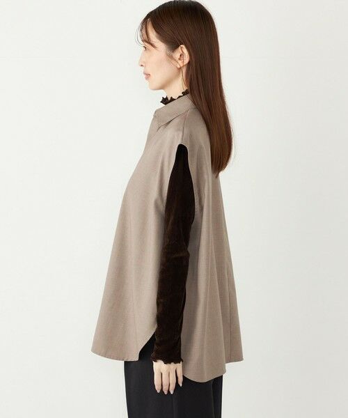 SHIPS / シップス シャツ・ブラウス | SHIPS Colors:〈手洗い可能〉TR スキッパー オーバー シャツ | 詳細9