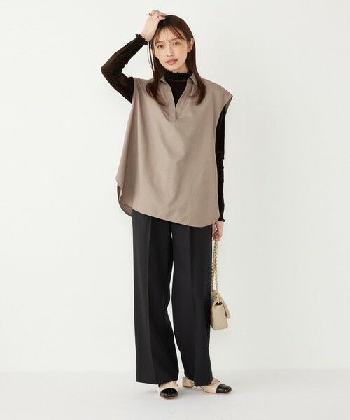 SHIPS / シップス シャツ・ブラウス | SHIPS Colors:〈手洗い可能〉TR スキッパー オーバー シャツ | 詳細16