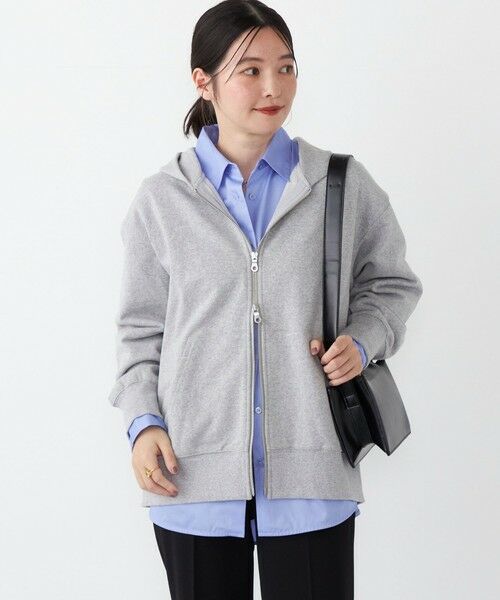 SHIPS / シップス パーカー | SHIPS Colors:〈手洗い可能〉USA 裏毛 ジップ フーディー | 詳細8