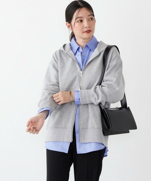 SHIPS / シップス パーカー | SHIPS Colors:〈手洗い可能〉USA 裏毛 ジップ フーディー | 詳細10