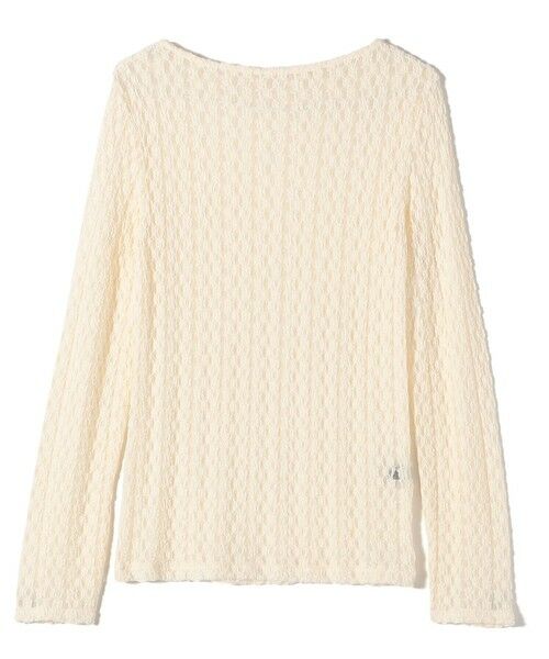 SHIPS / シップス Tシャツ | SHIPS Colors:〈手洗い可能〉ストレッチ レース ボートネック インナー | 詳細1