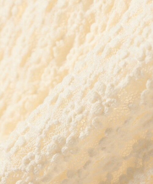 SHIPS / シップス Tシャツ | SHIPS Colors:〈手洗い可能〉ストレッチ レース ボートネック インナー | 詳細2