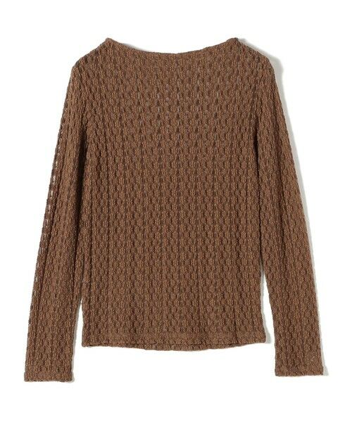 SHIPS / シップス Tシャツ | SHIPS Colors:〈手洗い可能〉ストレッチ レース ボートネック インナー | 詳細14