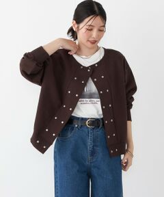 SHIPS / シップス スウェット | SHIPS Colors:〈手洗い可能〉USA 裏毛 ドットボタン 2WAY プルオーバー