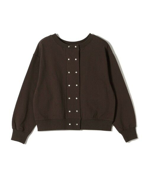 SHIPS / シップス スウェット | SHIPS Colors:〈手洗い可能〉USA 裏毛 ドットボタン 2WAY プルオーバー | 詳細2