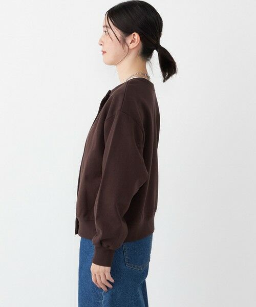 SHIPS / シップス スウェット | SHIPS Colors:〈手洗い可能〉USA 裏毛 ドットボタン 2WAY プルオーバー | 詳細8