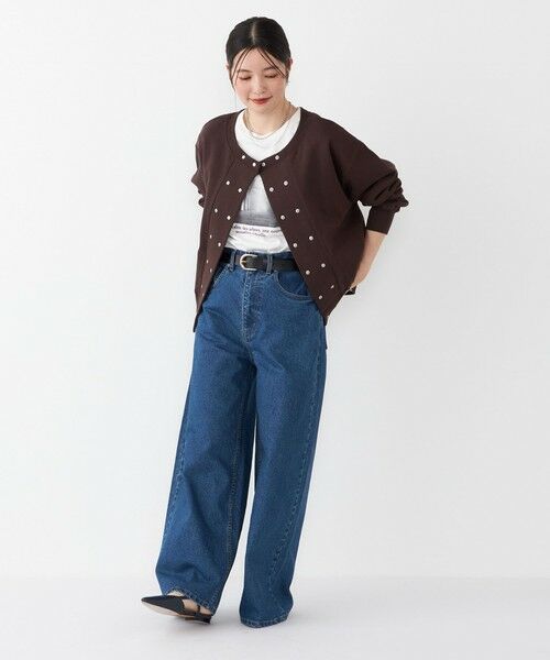 SHIPS / シップス スウェット | SHIPS Colors:〈手洗い可能〉USA 裏毛 ドットボタン 2WAY プルオーバー | 詳細16