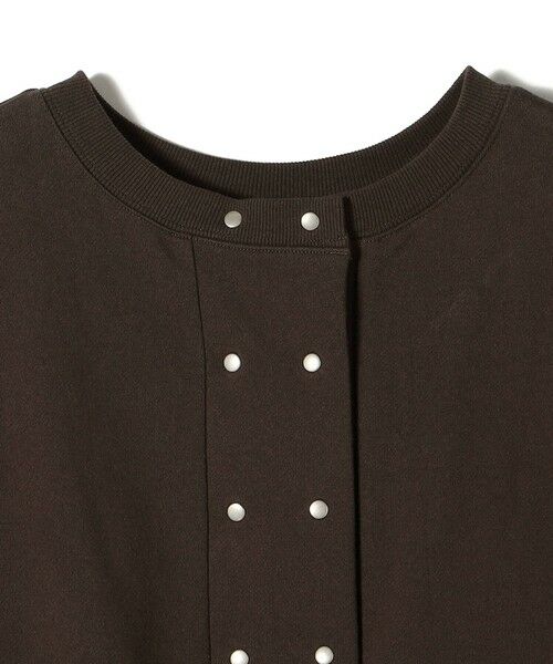 SHIPS / シップス スウェット | SHIPS Colors:〈手洗い可能〉USA 裏毛 ドットボタン 2WAY プルオーバー | 詳細4