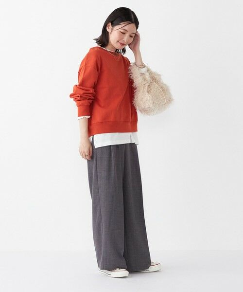 SHIPS / シップス スウェット | SHIPS Colors:〈手洗い可能〉USA 裏毛 ドットボタン 2WAY プルオーバー | 詳細20